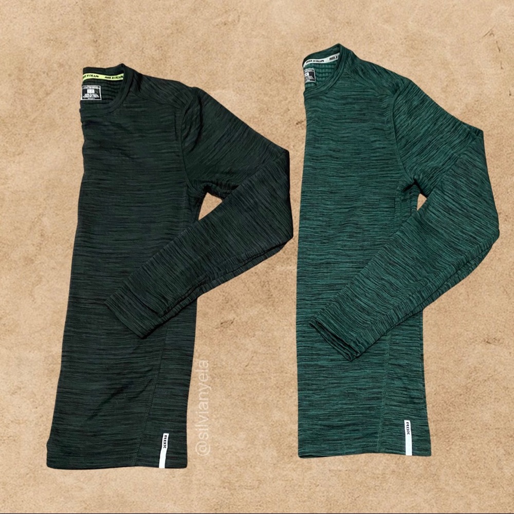 2 RBX xtrain cold gear warm long sleeve ts…